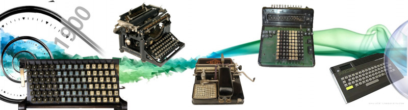 L’imprimerie, les machines à écrire et à calculer et enfin le prélude du monde des premiers matériels informatiques.