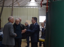 Visite du Président du Conseil départemental de l'Allier