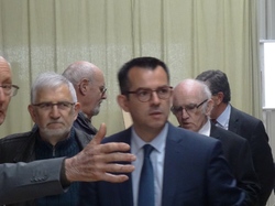 Visite du Président du Conseil départemental de l'Allier