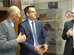 Visite du Président du Conseil départemental de l'Allier