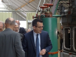 Visite du Président du Conseil départemental de l'Allier